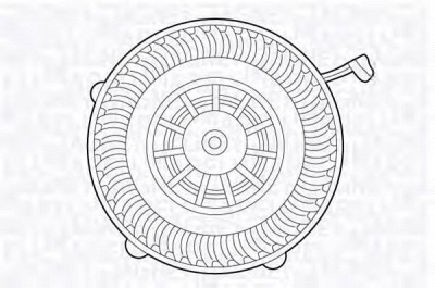 MAGNETI MARELLI 069412662010 -  Электродвигатель, вентиляция салона